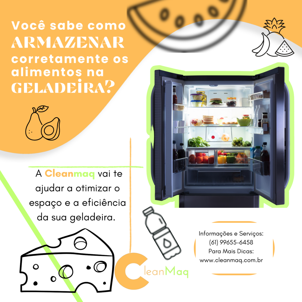 Você sabe como armazenar corretamente os alimentos na geladeira?