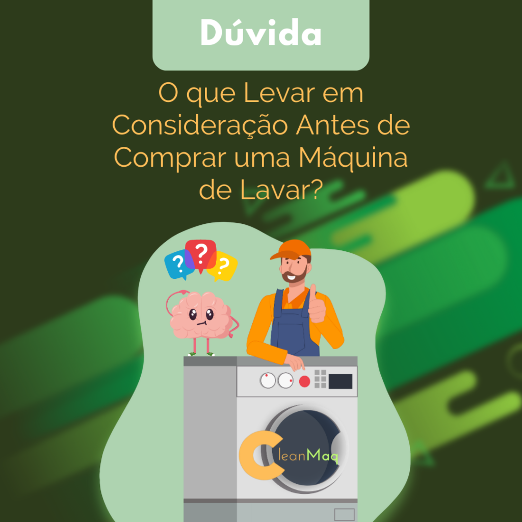 Como escolher a máquina de lavar Ideal